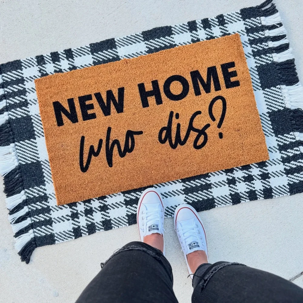 New Home, Who Dis Doormat